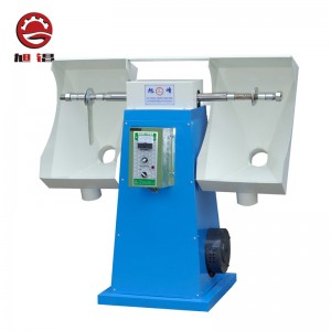 Shoe making variable speed polishing machine