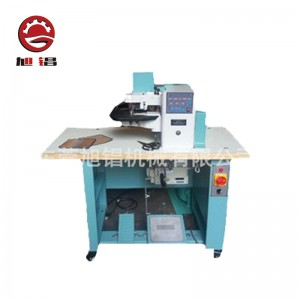 Shoe making computerized auto-cementing folding machine