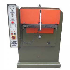 Italy embossing SECOM hydraulic leather plating machine