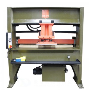 Second Hand Atom SP588 Travel Head hydraulic Cutting Press Machine Leather Industry Shoe Die Cutting Machine