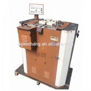 4 wheels Used Galli edge polishing grinding machine for leather belt