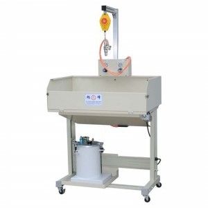 shoe making cement water based glue spray gun machine for leather